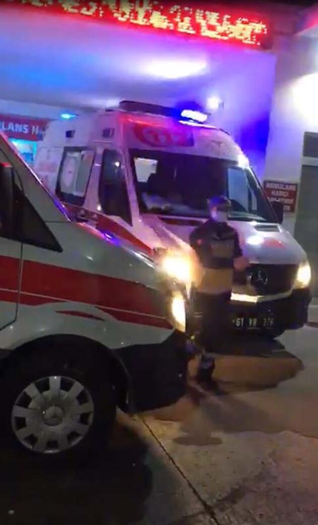 pandemi hastanesi önünde korkutan ambulans yoğunluğu