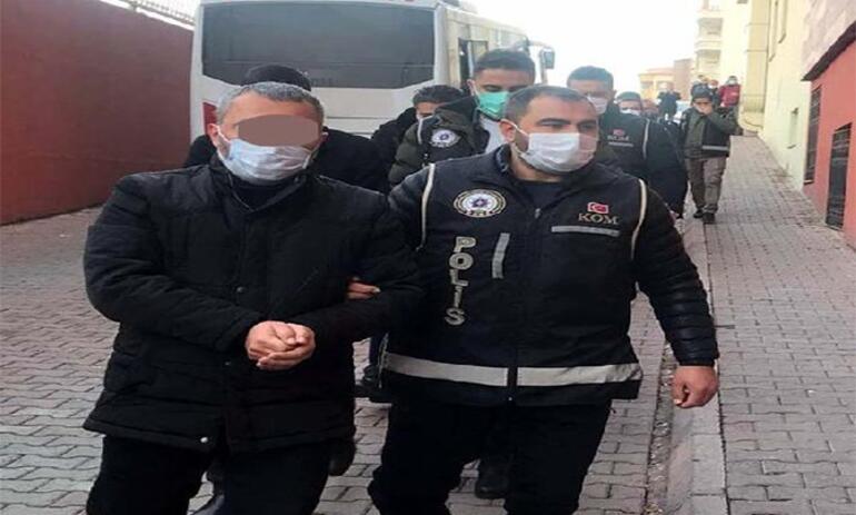 kayseri'de suç örgütüne operasyonda 5 kişi tutuklandı
