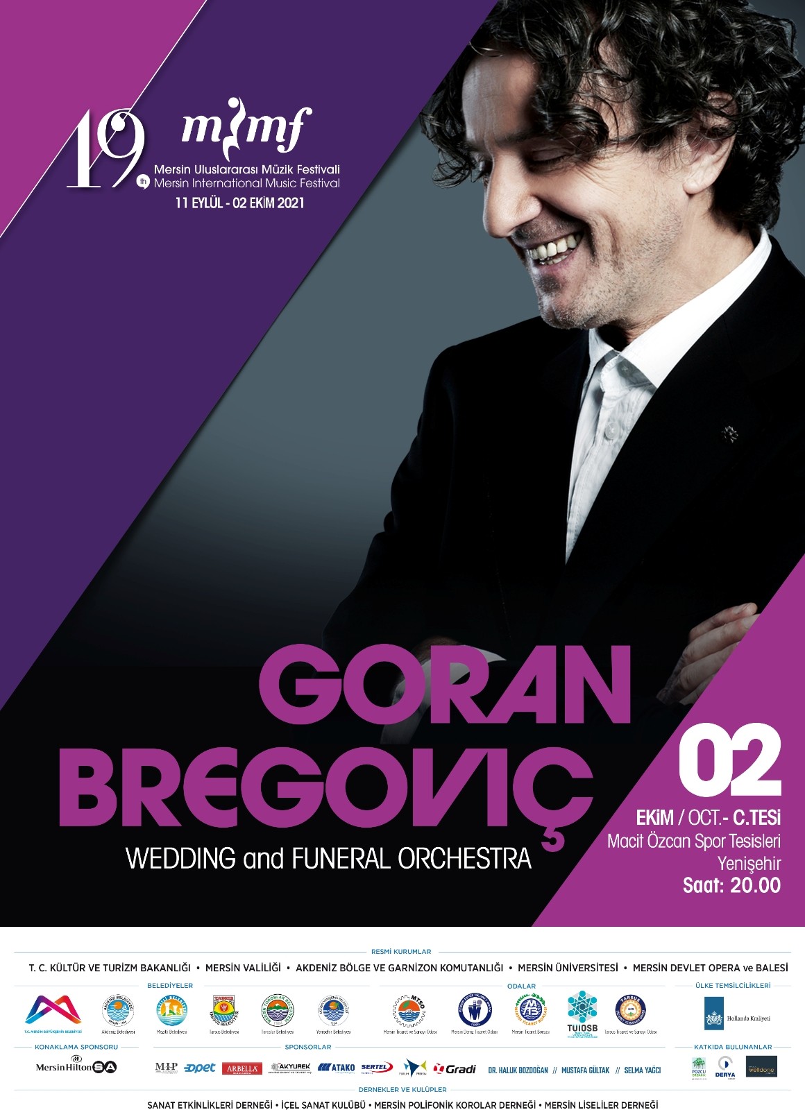balkan muziginin unlu ismi goran bregovic muzik festivalinde mersinlilerle bulusacak